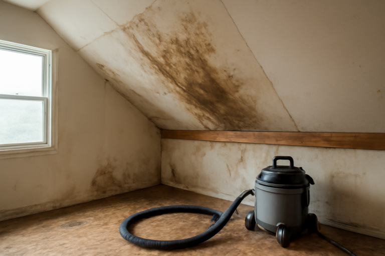 Attic Water Extraction