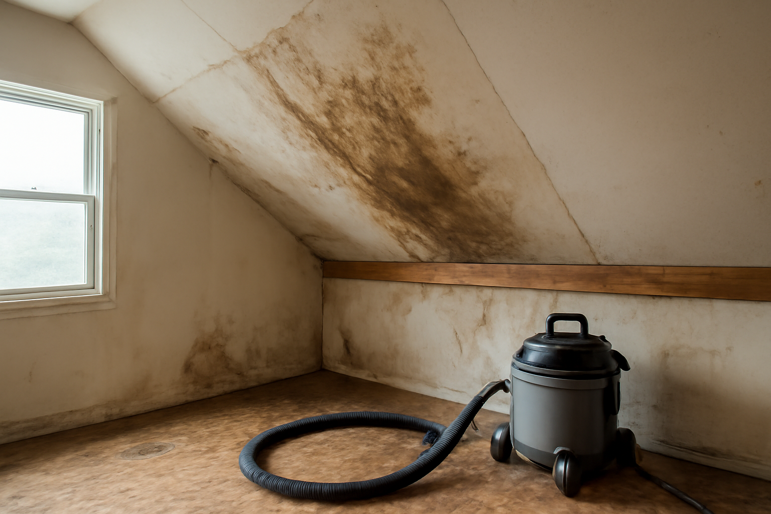 Attic Water Extraction in Menands, NY