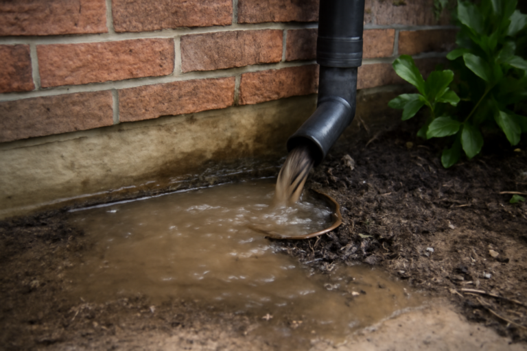 Clogged Drain Water Removal