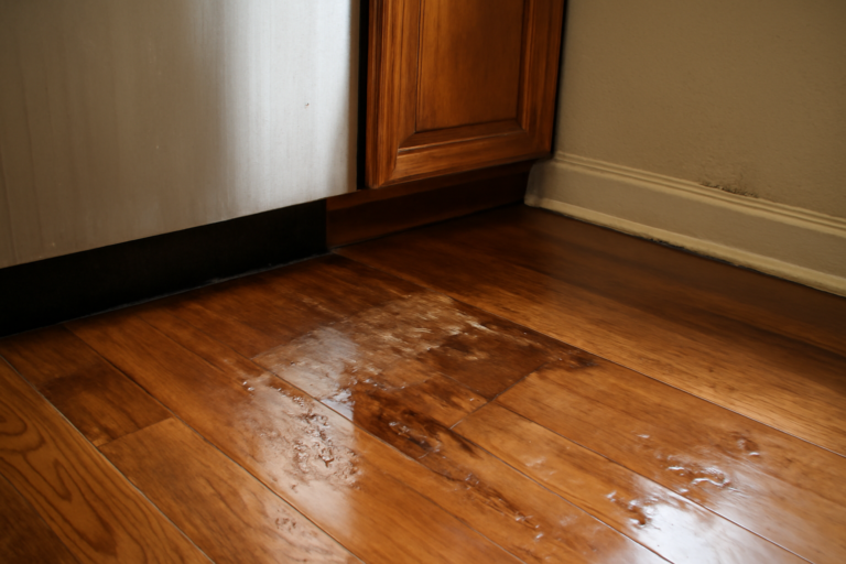 Dishwasher Leak Water Removal