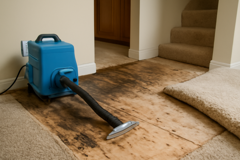 Subfloor Water Extraction
